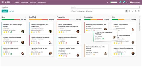 Odoo Customer Relationship Management