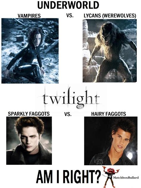 Vampires vs. Werewolves