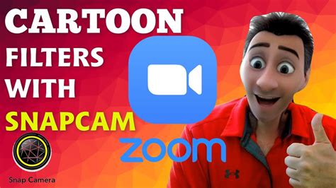 Pixar Cartoon Character Virtual filter in Zoom || Snapcam Filters - YouTube