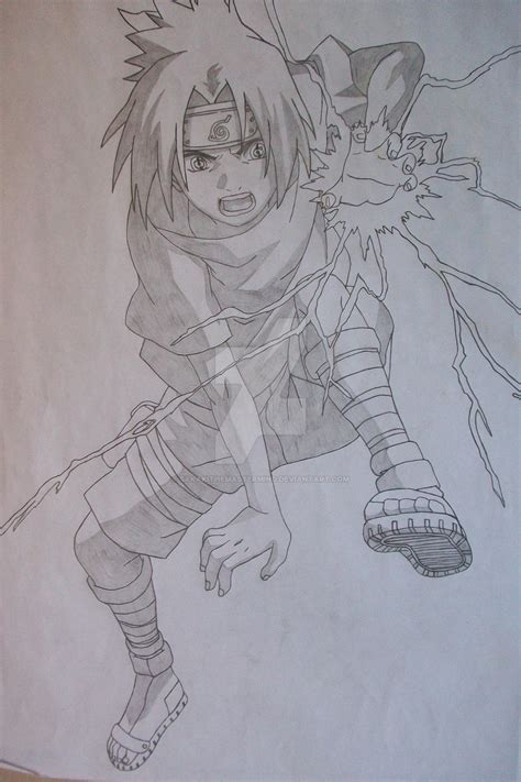 Chidori!! Sasuke Uchiha by SakakiTheMastermind on DeviantArt