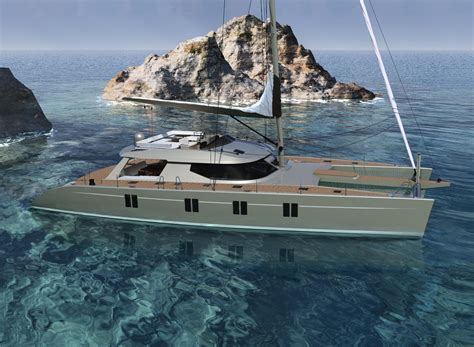 The New Alu Marine Havana 72 Sailing Catamaran - Image courtesy of ALU ...