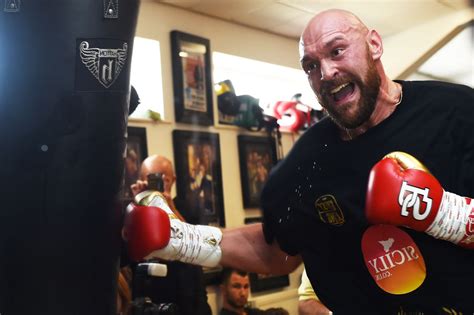 Tyson Fury training four times a day to ‘smash’ Wilder in third fight ...