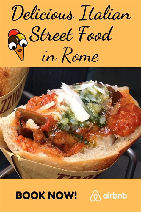 Delicious Street Foods to eat when visiting Rome. [Video] | Street food ...