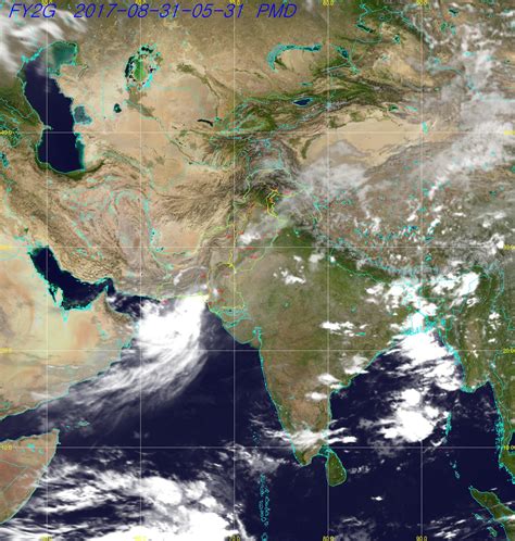 Live Weather Map Of Pakistan - United States Map