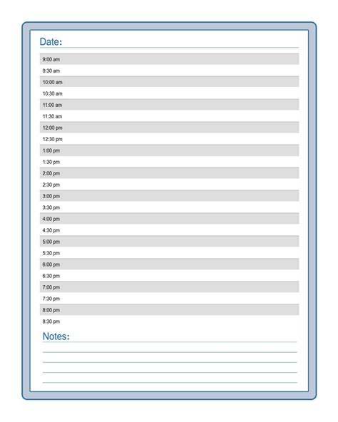 Free+Printable+Daily+Planner+Calendar+Template | Daily calendar ...