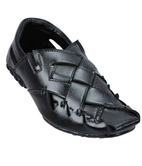 Foot Gear 24 Black Designer Price in India- Buy Foot Gear 24 Black ...