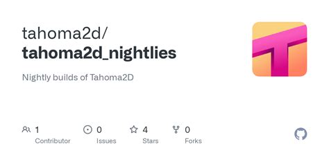 GitHub - tahoma2d/tahoma2d_nightlies: Nightly builds of Tahoma2D