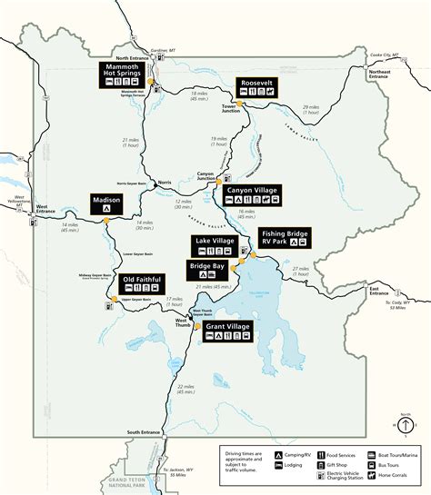 Yellowstone National Park Map Pdf - Alayne Lisabeth