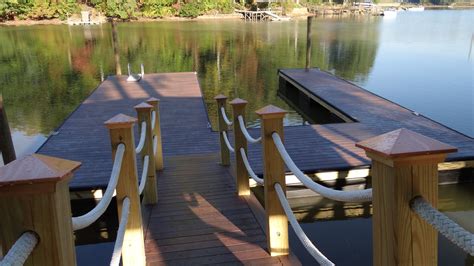 Here are a few pictures of our boat docks; showing different style ...