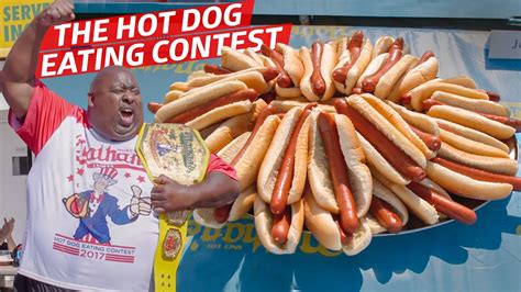 How the Nathan's Hot Dog Eating Contest Became a Real Sport Cult Following