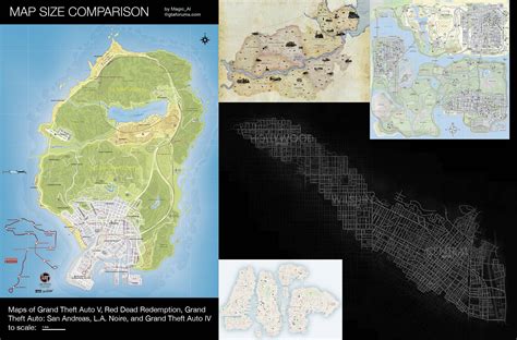 How does the GTA San Andreas map feel so much bigger than GTA V's map ...