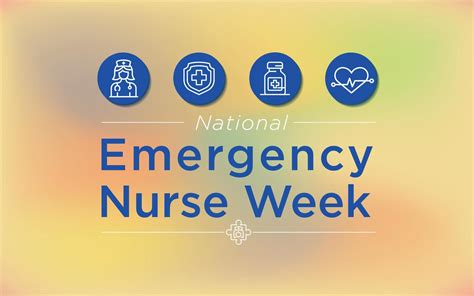 Emergency Nurse Week, National nurse week, vector post design. 10489960 ...