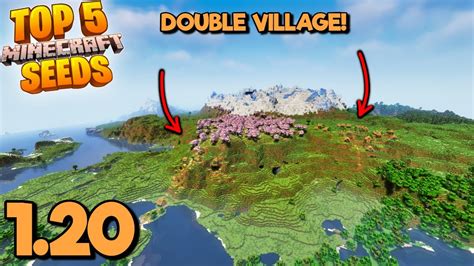 Top 5 AWESOME VILLAGE SEEDS for Minecraft 1.20! (Best Minecraft Trails ...