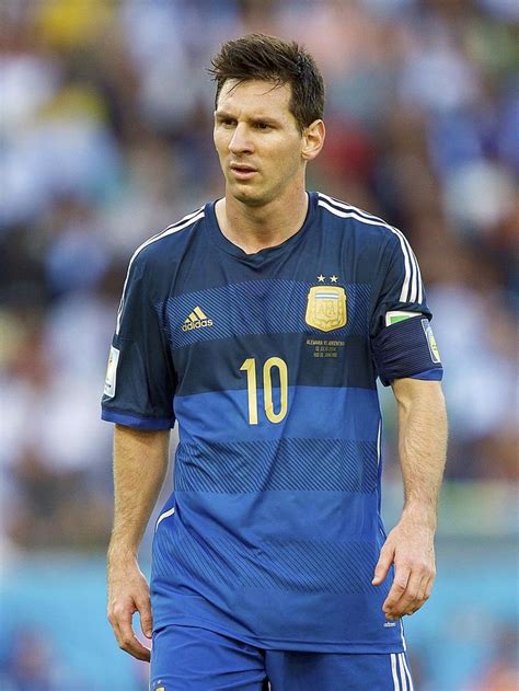 Lionel Messi of Argentina during the final of the FIFA World Cup 2014 ...