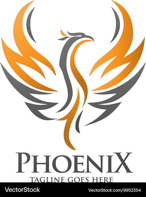 Phoenix logo Royalty Free Vector Image - VectorStock