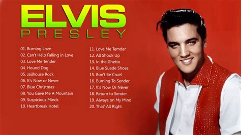 Top Elvis Presley Songs - Elvis Presley Greatest Hits Full Album - YouTube