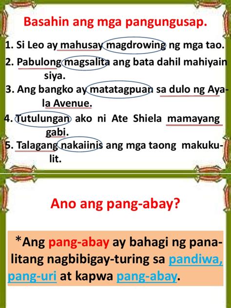 Pang Abay | PDF