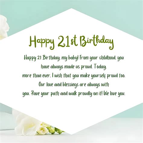 50+ Best 21st Birthday Quotes for Daughter - Cherish Her Day!