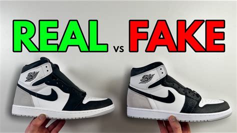 REAL VS FAKE! NIKE AIR JORDAN 1 HIGH OG BLEACHED CORAL (STAGE HAZE ...