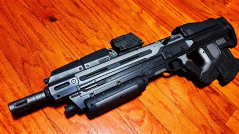 Nerf Halo MA40 ASSAULT RIFLE Motorized Dart Blaster custom | Etsy