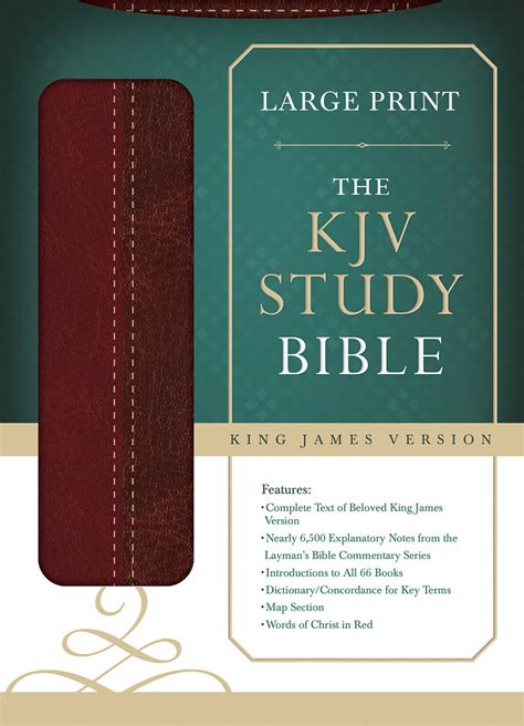 The KJV Study Bible - Large Print (DiCarta)