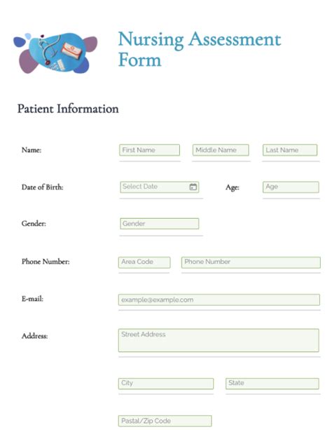 Nursing Form 2023 - Printable Forms Free Online