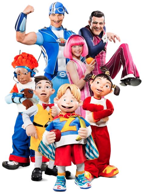 Image - Nick Jr. LazyTown Characters Cast Main.png | LazyTown Wiki ...