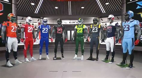 XFL Football: Grading the Uniforms - Athlon Sports