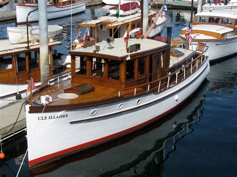 Wooden classic. | Wooden boat building, Boat building, Wooden boat plans