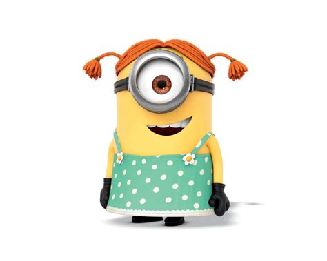 despicable me stuart girl minion characters 1467974807 - Despicable Me ...