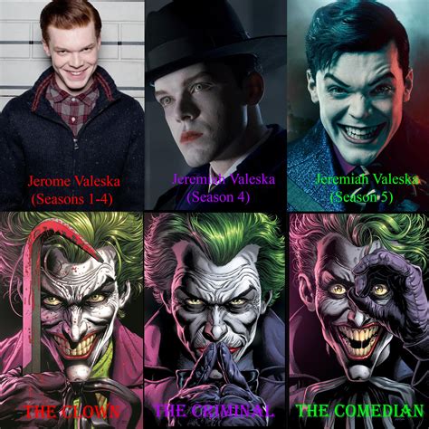 [Film/TV] Cameron Monaghan from Gotham basically portrayed the Three ...