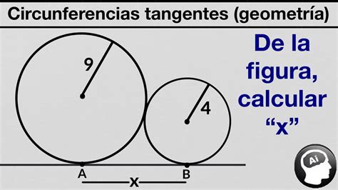 Circunferencias tangentes dos a dos | DEMOSTRACION DE LA FORMULA - YouTube