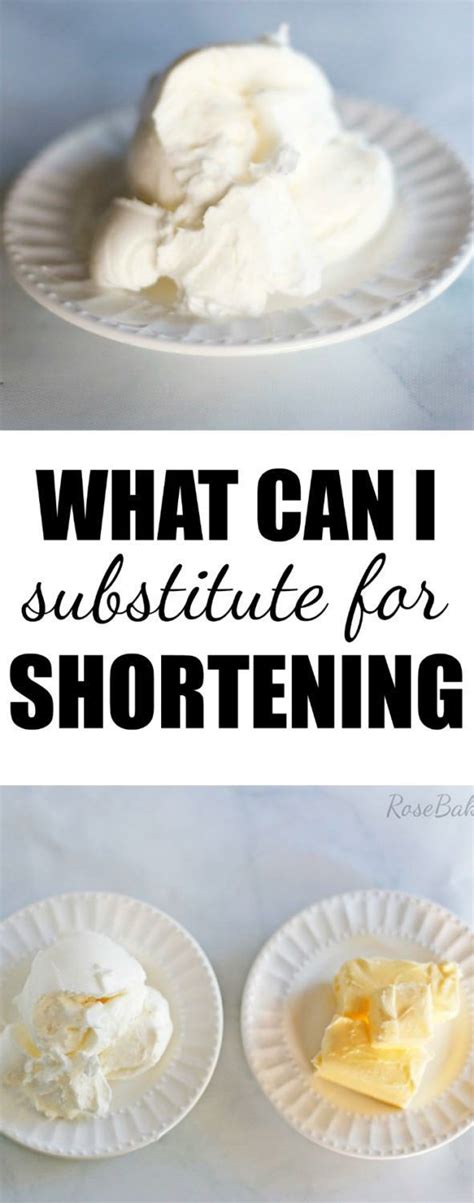 What is shortening? What are shortening substitutes? | Shortening ...