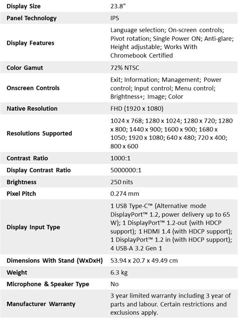 HP E24u G4 FHD USB-C Monitor – Cap Middle East FZCO