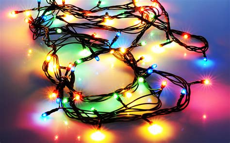 Download Christmas Lights Holiday Christmas HD Wallpaper