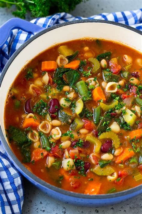 Olive Garden Minestrone Soup - Dinner at the Zoo