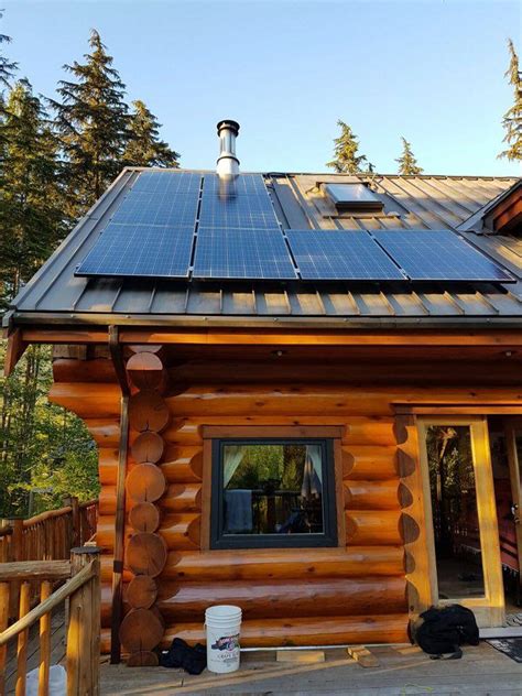 Solar Cabin in Brackendale - VREC Solar