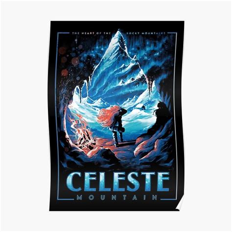 "Celeste Game" Poster for Sale by GrownSoul | Redbubble