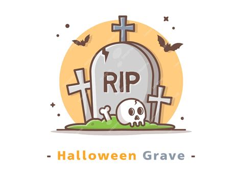 Premium Vector | Halloween Grave