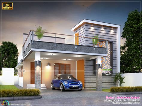 Beautiful modern style single floor house 1900 sq-ft | Kerala home ...