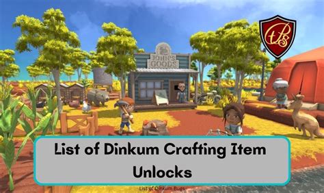 All Dinkum Crafting list » Game Walkthroughs, Guides, and Cheats