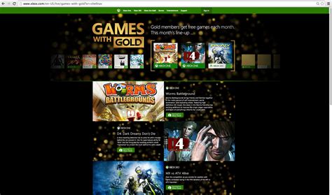 Xbox: Games with Gold Visual ID on Behance