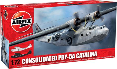 Hornby Airfix A05007 1:72 Scale Consolidated PBY-5A Catalina Military ...