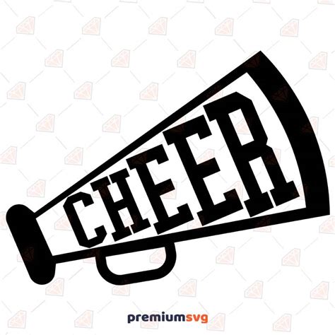 Cheer Megaphone SVG | PremiumSVG