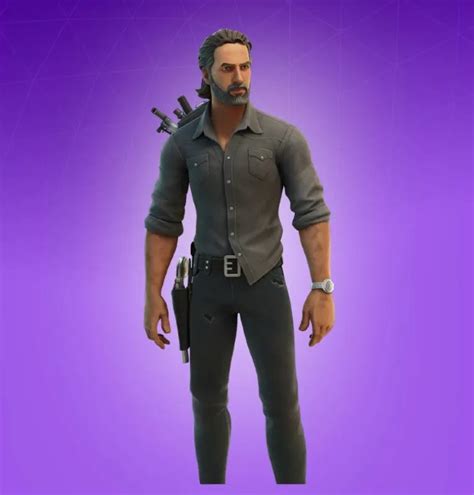 Fortnite Rick Grimes Skin - Character, PNG, Images - Pro Game Guides