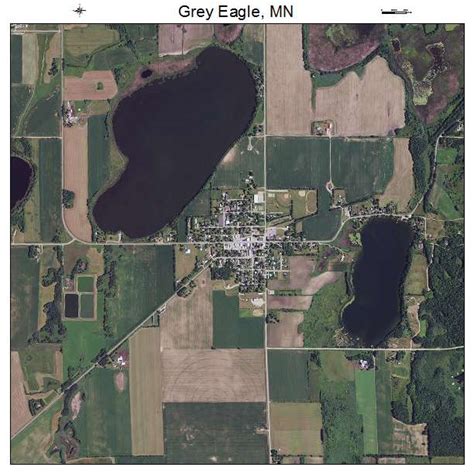 Aerial Photography Map of Grey Eagle, MN Minnesota