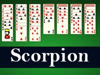 Scorpion Solitaire 4 suits: play online for free without registration