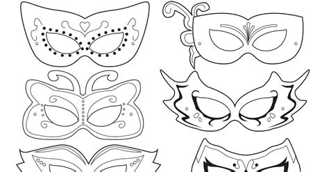 20 Printable Masquerade Masks Template - Free Popular Templates Design