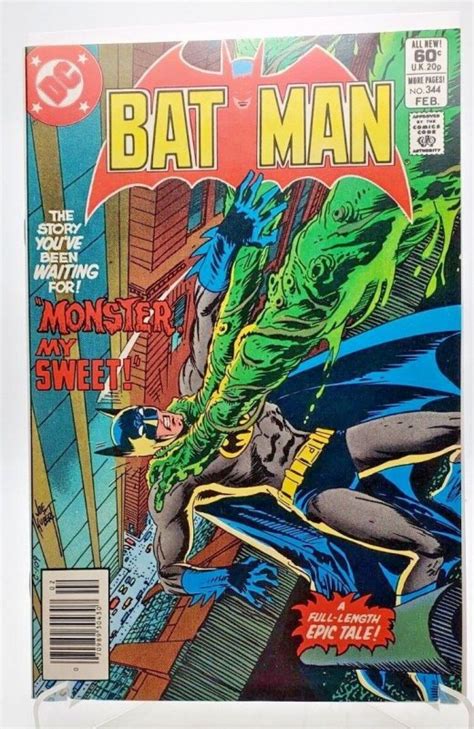 BATMAN #344 (1981) (DC) Monster My Sweet! NM | Comic Books - Bronze Age ...