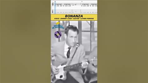 BONANZA - LUTHER PERKINS GUITAR - TABLATURA - YouTube